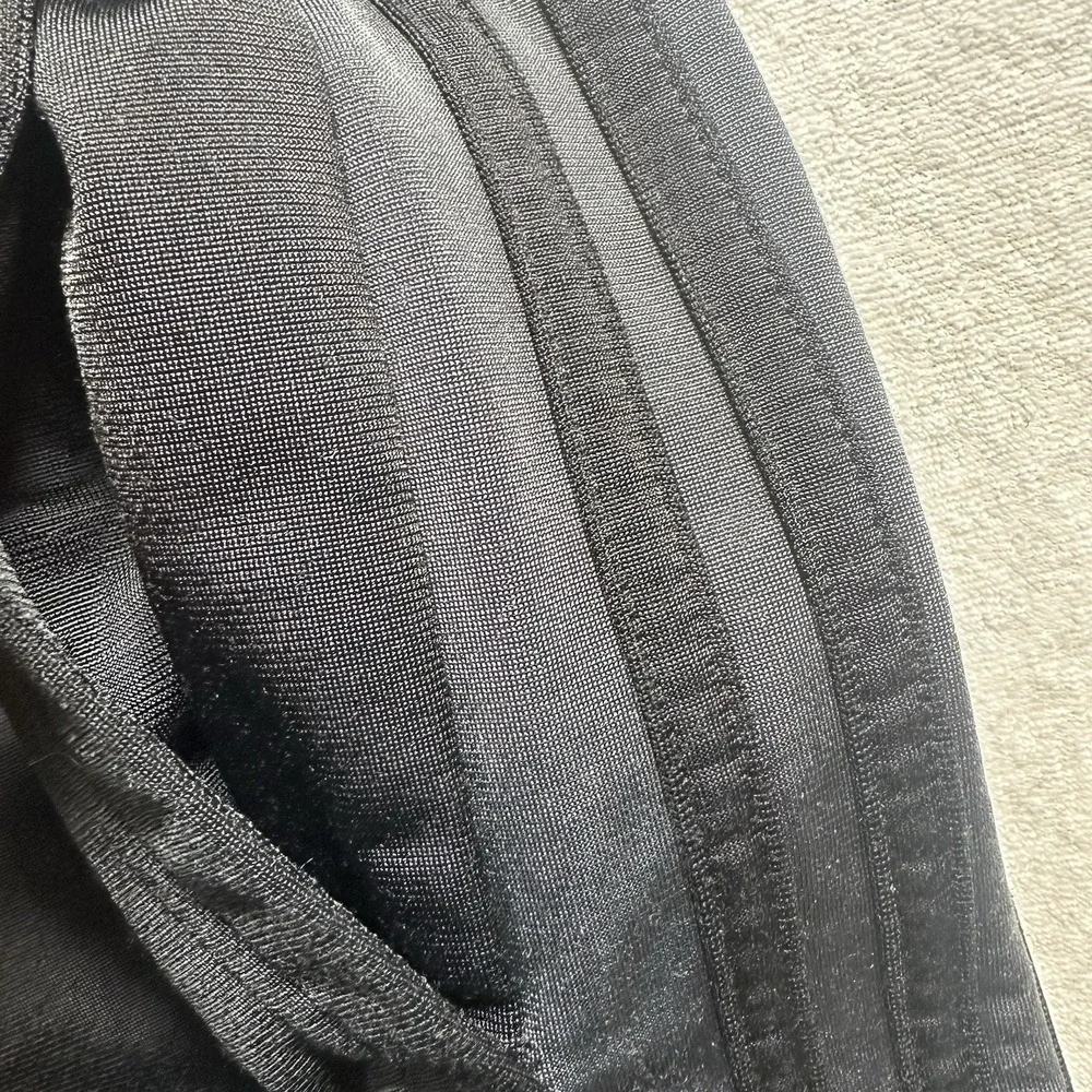 Adidas Men's XL Primegreen 3-Stripes Track Pants Dark Gray‎ Black Ankle Zip